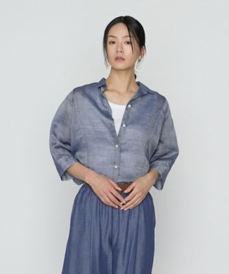 ラミーシャンブレー　シアーシャツ（７２２０ＨＫ０２）