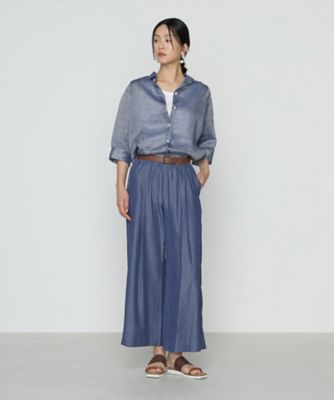 ラミーシャンブレー　シアーシャツ（７２２０ＨＫ０２）