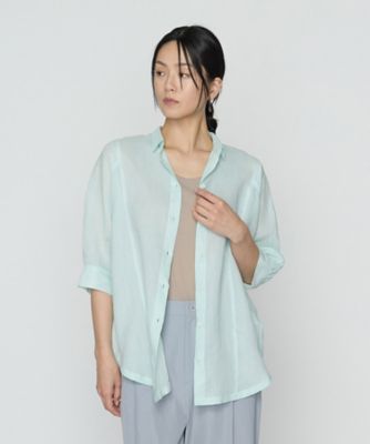 ラミーシャンブレー　シアーシャツ（７２２０ＨＫ０２）