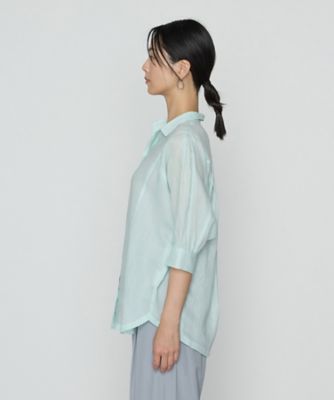 ラミーシャンブレー　シアーシャツ（７２２０ＨＫ０２）