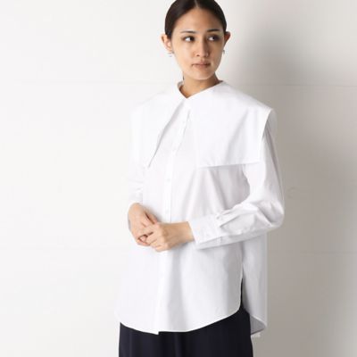 ＜Gabardine K.T (Women)＞大きな襟のシャツ（７２２０ＨＷ０３）