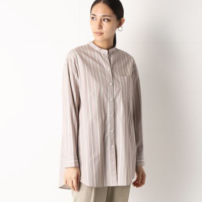 ＜Gabardine K.T (Women)＞バンドカラー　シャツ（７２２０ＨＷ０５）