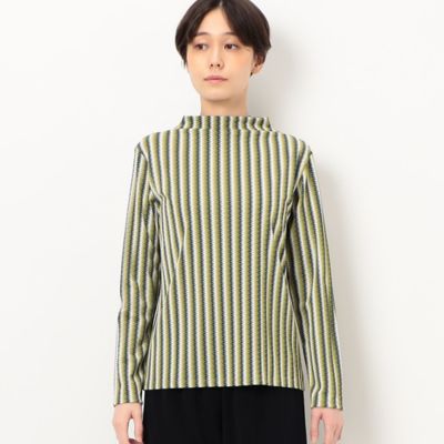 レトロ調ミラニーズ編み　ハイネックインナー（７２２１ＥＣ０１）
