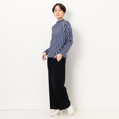レトロ調ミラニーズ編み　ハイネックインナー（７２２１ＥＣ０１）