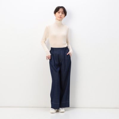 【前後２ＷＡＹ／洗える】のびのびシアーリブ　Ｔシャツ（７２２１ＥＣ０５）