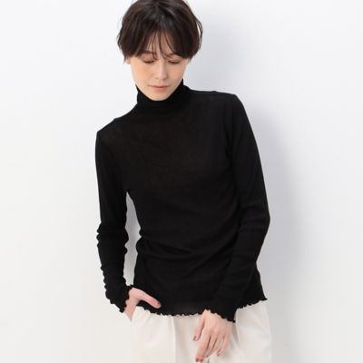 【前後２ＷＡＹ／洗える】のびのびシアーリブ　Ｔシャツ（７２２１ＥＣ０５）
