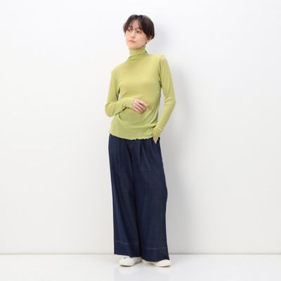 【前後２ＷＡＹ／洗える】のびのびシアーリブ　Ｔシャツ（７２２１ＥＣ０５）