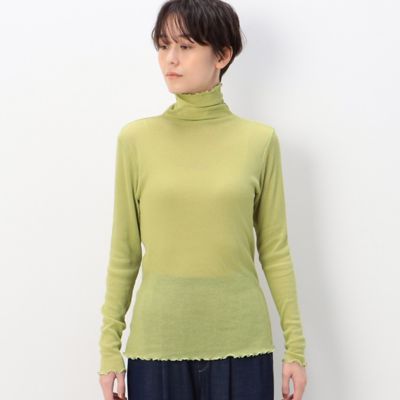 【前後２ＷＡＹ／洗える】のびのびシアーリブ　Ｔシャツ（７２２１ＥＣ０５）