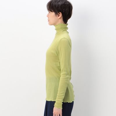 【前後２ＷＡＹ／洗える】のびのびシアーリブ　Ｔシャツ（７２２１ＥＣ０５）