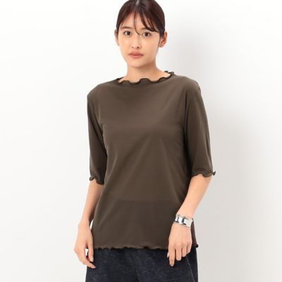  シアーテレコ Tシャツ チャイロ トップス