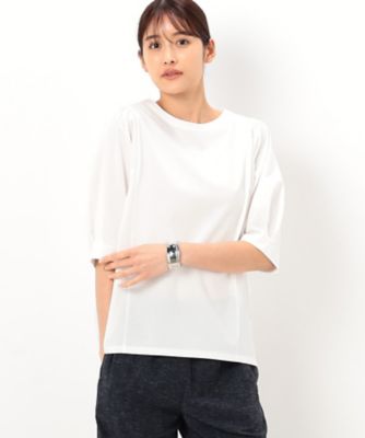 プレーティング天竺 ミニパフTシャツ（7221EC20