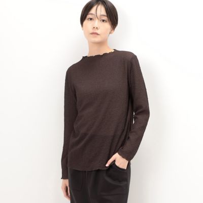 ＜三越伊勢丹/公式＞【SALE】Gabardine K.T (Women)/ギャバジンケーティー くしゅくしゅ プルオーバー チャイロ トップス【三越伊勢丹/公式】