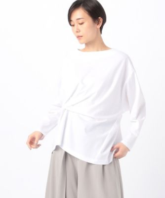 Gabardine K.T (Women)/ギャバジンケーティー ハイゲージポンチ タックプルオーバー(7221EG01)