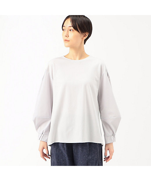 ポンチ 袖パフプルオーバー(7221EG02) | Gabardine ポンチ 袖パフプルオーバー(7221EG02) | Gabardine