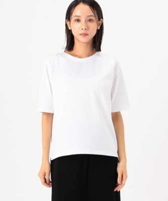 ＜Gabardine K.T (Women)＞６０／－　プレーティング天竺　キレイめＴシャツ（７２２１ＥＨ０４）