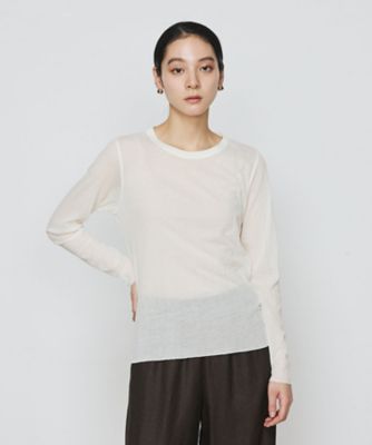 ＜Gabardine K.T (Women)＞コットンシアーフライス　カットソー（７２２１ＥＫ０１）