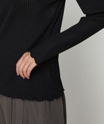 シアーストライプジャージ カットソー（7221EK05