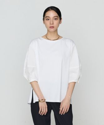 ＜Gabardine K.T (Women)＞プレーティング天竺　ドッキングプルオーバー（７２２１ＥＫ０８）