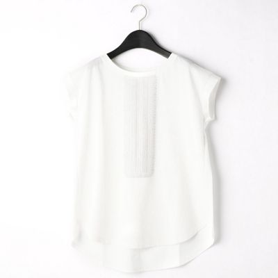 ＜Gabardine K.T (Women)＞【ウォッシャブル】キラキラ　プリントＴシャツ（７２２１ＥＴ０６）