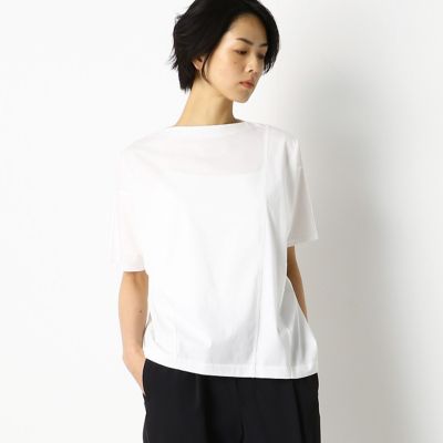 ＜Gabardine K.T (Women)＞ラメステッチ　Ｔシャツ（７２２１ＥＴ０８）