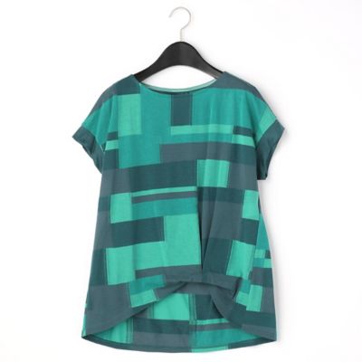 ブロック柄　Ｔシャツ（７２２１ＥＴ１６）