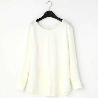 ＜Gabardine K.T (Women)＞【洗える】シャツドッキング　プルオーバー（７２２１ＥＹ０２）