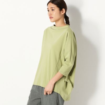 【ウォッシャブル】５分袖丈　プルオーバーカットソー（７２２１ＥＹ１６）