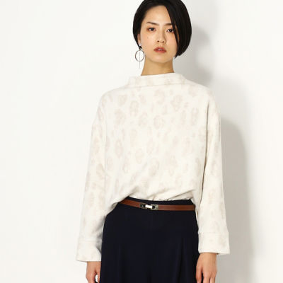 ＜Gabardine K.T (Women)＞レオパード柄　プルオーバー（７２２２ＥＲ０８）