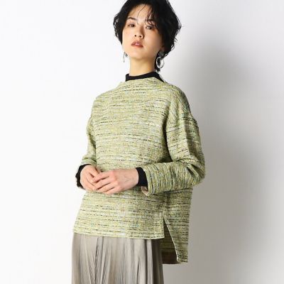 ツイード　ゆったりセーター（７２２２ＥＴ０１）