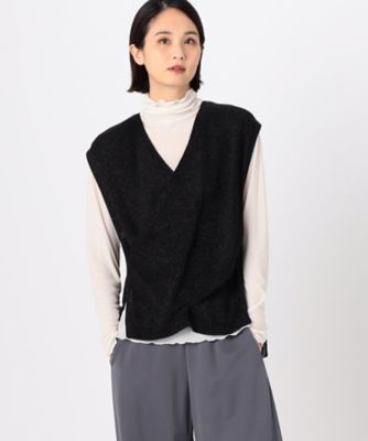 ドライタッチコットン　フロントクロスベスト（７２３１ＩＧ０４）