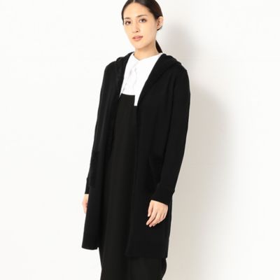 ＜Gabardine K.T (Women)＞ファー　トリミングフード　カーディガン（７２３１ＩＷ０３）