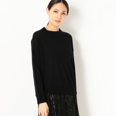ファースヌード付き　ニットプルオーバー（７２３１ＩＷ０４）