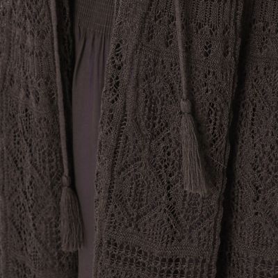 レーシー　ロングカーディガン（７２３３ＩＴ０８）