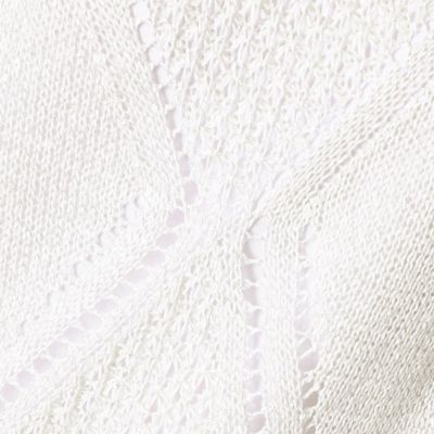 メタリックペーパーヤーンダイヤ柄フレンチスリーブセーター（７２３３ＩＹ１０）