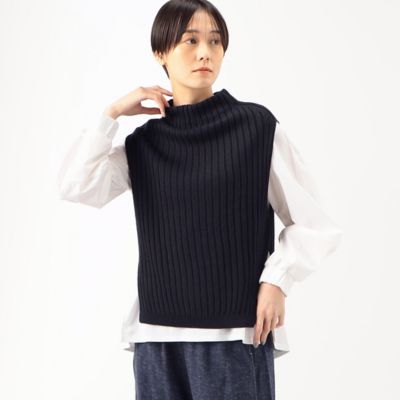 ソフトウール　ワイドリブベスト（７２３５ＩＦ１５）
