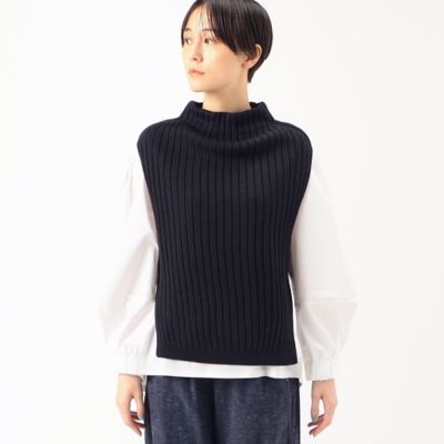 ソフトウール　ワイドリブベスト（７２３５ＩＦ１５）