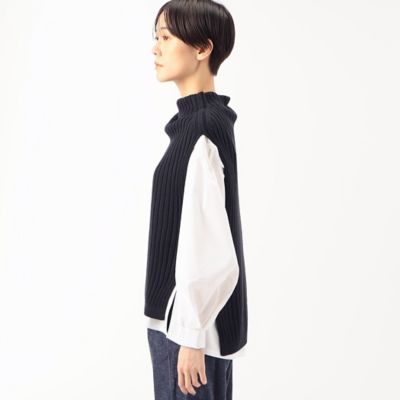 ソフトウール　ワイドリブベスト（７２３５ＩＦ１５）