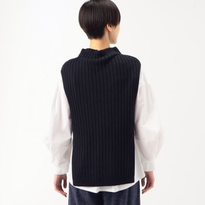 ソフトウール　ワイドリブベスト（７２３５ＩＦ１５）