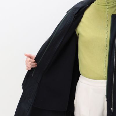 【洗える】シャンブレータフタ　ライナー付き　スプリングコート（７２８１ＭＣ０１）