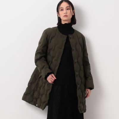 Women)/ギャバジンケーティー Gabardine K.T ダイヤ柄 ダウンコート 