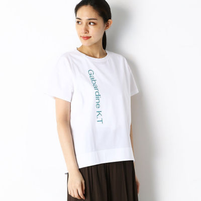 ＜Gabardine K.T (Women)＞ロゴプリント　Ｔシャツ（７２９４ＥＰ１２）