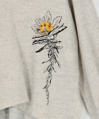 野の花　ホームスパン　お袖ふんわりプルオーバー（７２９７ＥＥ１５）