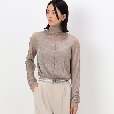 〔ＴＡＬＬサイズ〕ラメジャージー　スキンＴシャツ（７６０１ＥＡ０８）