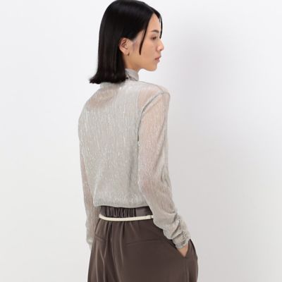 〔ＴＡＬＬサイズ〕ラメジャージー　スキンＴシャツ（７６０１ＥＡ０８）