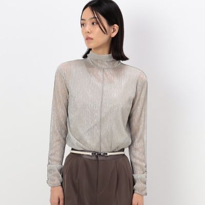 〔ＴＡＬＬサイズ〕ラメジャージー　スキンＴシャツ（７６０１ＥＡ０８）