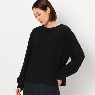 ＜COMME CA TALL (Women/大きいサイズ)＞〔ＴＡＬＬサイズ〕ウールブークレー　プルオーバー（７６０１ＥＡ０９）