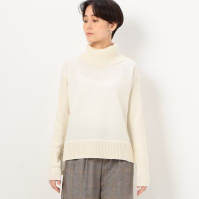 〔　ＴＡＬＬサイズ　〕　ミニループインレイ　ニット切替プルオーバー（７６０１ＥＡ１３）