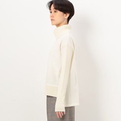 〔　ＴＡＬＬサイズ　〕　ミニループインレイ　ニット切替プルオーバー（７６０１ＥＡ１３）