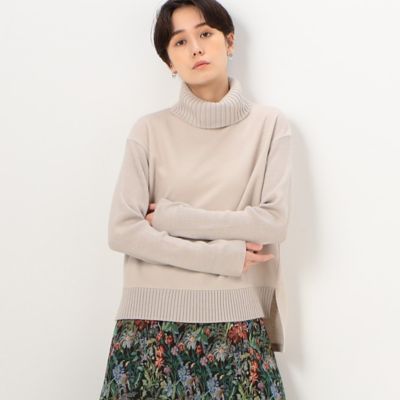 〔　ＴＡＬＬサイズ　〕　ミニループインレイ　ニット切替プルオーバー（７６０１ＥＡ１３）