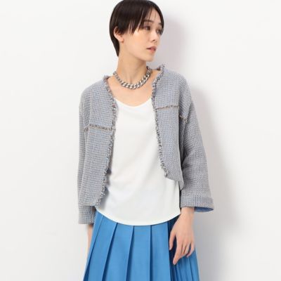 ＜COMME CA TALL (Women/大きいサイズ)＞〔　ＴＡＬＬサイズ　〕　【前後２ＷＡＹ】シルキーリブ　タンクトップ（７６０１ＥＣ０１）